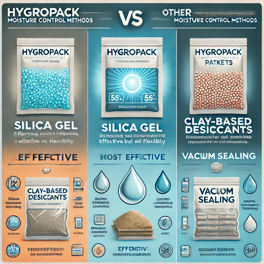 Hygropack vs. Other Moisture Control Methods